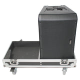 Flight-Road Case for 2 QSC KLA12 Speakers
