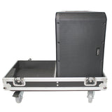 Flight-Road Case for 2 QSC KLA12 Speakers