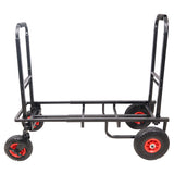 ProX X-ROLLNRUN Folding Mani-Cart Rolling Utility Dolly Height Adjustable Rolling Hand Truck