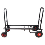 ProX X-ROLLNRUN Folding Mani-Cart Rolling Utility Dolly Height Adjustable Rolling Hand Truck