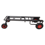 ProX X-ROLLNRUN Folding Mani-Cart Rolling Utility Dolly Height Adjustable Rolling Hand Truck