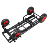 ProX X-ROLLNRUN Folding Mani-Cart Rolling Utility Dolly Height Adjustable Rolling Hand Truck