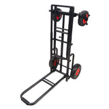 ProX X-ROLLNRUN Folding Mani-Cart Rolling Utility Dolly Height Adjustable Rolling Hand Truck
