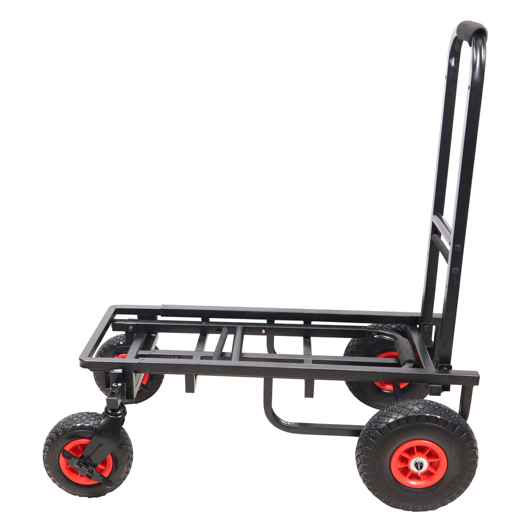 ProX X-ROLLNRUN Folding Mani-Cart Rolling Utility Dolly Height Adjustable Rolling Hand Truck