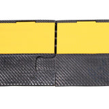 4-Channel Rubber Cable Protector Ramp Speed Bump Cover Indoor Outdoor – Supports up to 60 Tons