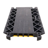 5-Channel Rubber Cable Protector Ramp Speed Bump Cover Indoor Outdoor – Supports up to 60 Tons