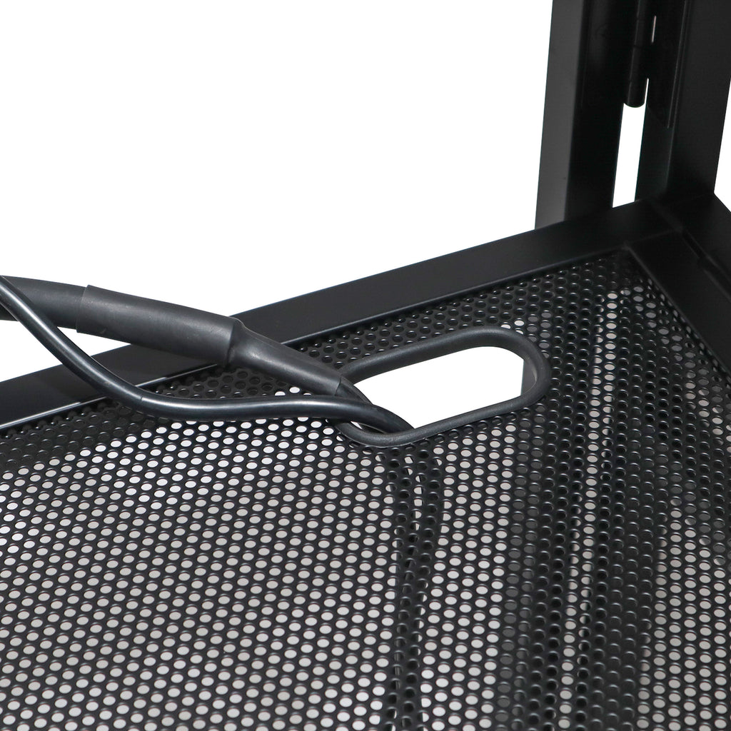 MESA MEDIA & MESA TRUSS PACKAGE Full DJ Workstation Includes Truss TV Bracket Mount White & Black Scrims and Carry Bag