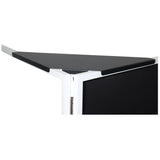 Universal Set of Corner Shelves for DJ Facades Black Finish