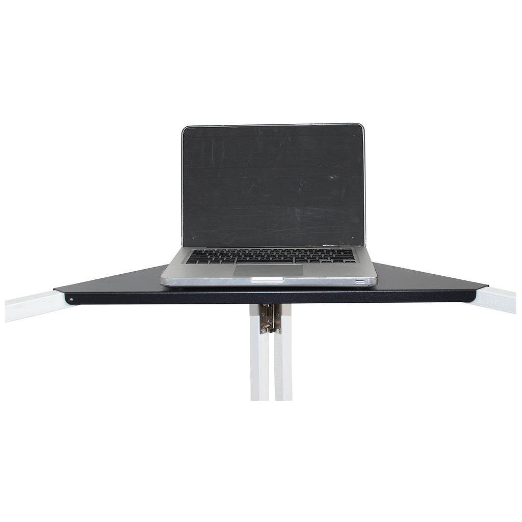 Universal Set of Corner Shelves for DJ Facades Black Finish
