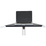 Universal Set of Corner Shelves for DJ Facades Black Finish