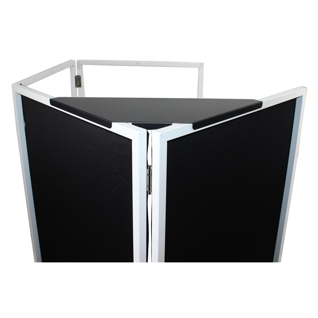 Universal Set of Corner Shelves for DJ Facades Black Finish
