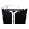 Universal Set of Corner Shelves for DJ Facades Black Finish