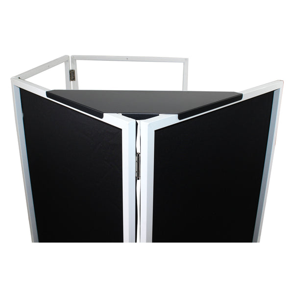 Universal Set of Corner Shelves for DJ Facades Black Finish