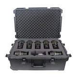 UltronX LARGE Water Resistant ABS Molded Portable Storage Case for Audio Camera Tactical includes cut pluck foam - 29x19x9 in.