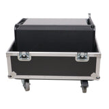 Universal ATA Speaker Flight Case for 2xQSC KLA12 LA112 FBT HORIZON VHA 112SA, Mackie DRM12A and similar sizes 30x26x22 in