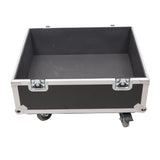 Universal ATA Speaker Flight Case for 2xQSC KLA12 LA112 FBT HORIZON VHA 112SA, Mackie DRM12A and similar sizes 30x26x22 in