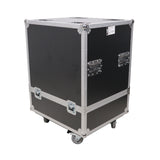 Universal ATA Speaker Flight Case for 2xQSC KLA12 LA112 FBT HORIZON VHA 112SA, Mackie DRM12A and similar sizes 30x26x22 in
