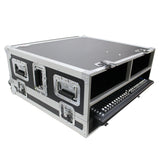 ATA Digital Audio Mixer Flight Case for Allen & Heath SQ6 Console with Doghouse compartment and Caster wheels