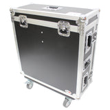 ATA Digital Audio Mixer Flight Case for Allen & Heath SQ5&SQ5;+ Console with Doghouse compartment and Caster wheels