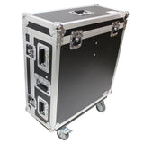 ATA Digital Audio Mixer Flight Case for Allen & Heath SQ6 Console with Doghouse compartment and Caster wheels
