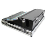 ATA Digital Audio Mixer Flight Case for Allen & Heath SQ6 Console with Doghouse compartment and Caster wheels