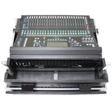 ATA Digital Audio Mixer Flight Case for Allen & Heath SQ7 Console with Doghouse compartment and Caster wheels