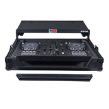 ATA Flight Road Case For Pioneer DDJ-FLX4 DDJ-SB3 DDJ-400 DJ Controller with Laptop Shelf - Black Finish