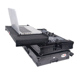 ATA Flight Road Case For Pioneer DDJ-FLX4 DDJ-SB3 DDJ-400 DJ Controller with Laptop Shelf - Black Finish