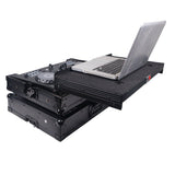 ATA Flight Road Case For Pioneer DDJ-FLX4 DDJ-SB3 DDJ-400 DJ Controller with Laptop Shelf - Black Finish