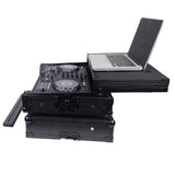 ATA Flight Road Case For Pioneer DDJ-FLX4 DDJ-SB3 DDJ-400 DJ Controller with Laptop Shelf - Black Finish