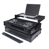 ATA Flight Road Case For Pioneer DDJ-FLX4 DDJ-SB3 DDJ-400 DJ Controller with Laptop Shelf - Black Finish