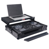 ATA Flight Road Case For Pioneer DDJ-FLX4 DDJ-SB3 DDJ-400 DJ Controller with Laptop Shelf - Black Finish