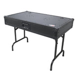 3FT Gig-Table™ Universal Fold Out DJ Booth 26" Floor Height | Black Finish