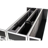 Universal Case For Flat Panel Monitor LED-LCD-Plasma TV Dual 70" to 85" Adjustable Flight Case W-4" Casters