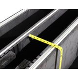 Universal Case For Flat Panel Monitor LED-LCD-Plasma TV Dual 70" to 85" Adjustable Flight Case W-4" Casters