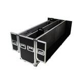 Universal Case For Flat Panel Monitor LED-LCD-Plasma TV Dual 70" to 85" Adjustable Flight Case W-4" Casters