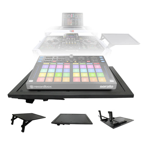 Universal Side Shelf for Laptops Midi Controllers and Modular Devices