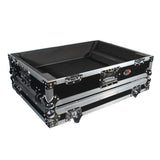 ATA Flight Case For Denon PRIME 4 DJ Controller with 1U Rack Space and Wheels