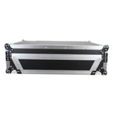 ATA Flight Case For Denon PRIME 4 DJ Controller with 1U Rack Space and Wheels