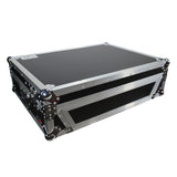 ATA Flight Case For Denon PRIME 4 DJ Controller with 1U Rack Space and Wheels