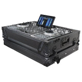 ATA Flight Case For Pioneer PRIME 4 MK2 DJ Controller with 1U Rack Space and Wheels
