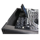 ATA Flight Case For Pioneer PRIME 4 MK2 DJ Controller with 1U Rack Space and Wheels