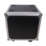 ATA Style 10U Space Shockproof Amp Rack Mount Case 20 inch Depth with Caster Wheels