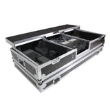 Flight Coffin Case For Rane 72 Mixer and 2 Turntables in Battle Mode W-Laptop Shelf
