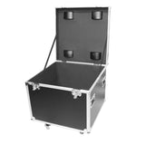 ATA Utility Flight Travel Heavy-Duty Storage Road Case with 4" in casters – 29.5"x29.5"x29" Exterior
