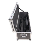 ATA Utility Flight Travel Heavy-Duty Storage Road Case with Low Profile Wheels – 48x16x16 in. Exterior