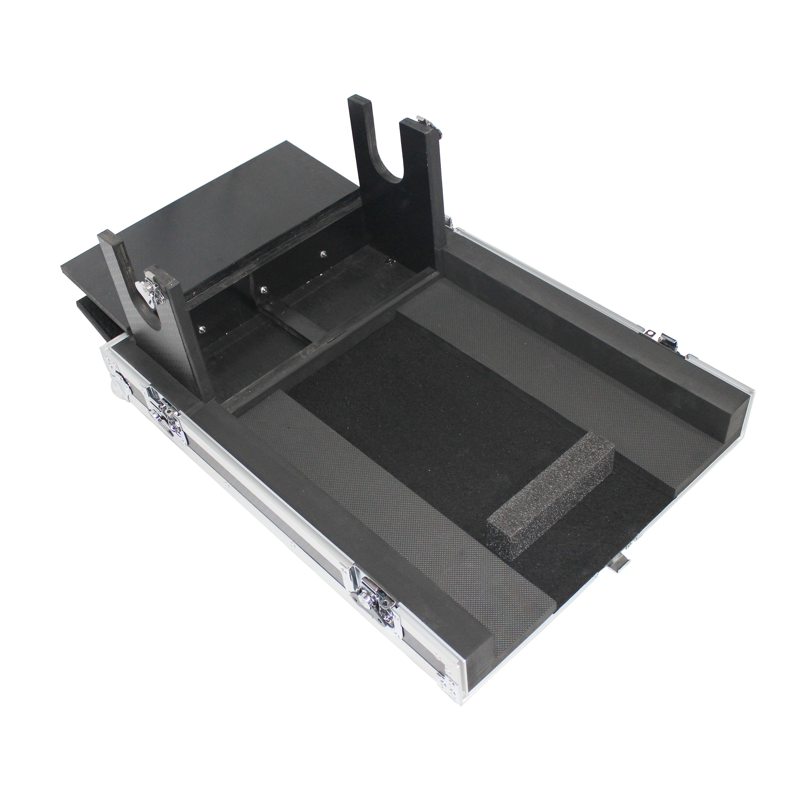 ATA Digital Audio Mixer Flight Case for Yamaha QL1 Mixer CaseConsole with Doghouse compartment and Caster wheels