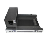 ATA Digital Audio Mixer Flight Case for Yamaha QL1 Mixer CaseConsole with Doghouse compartment and Caster wheels
