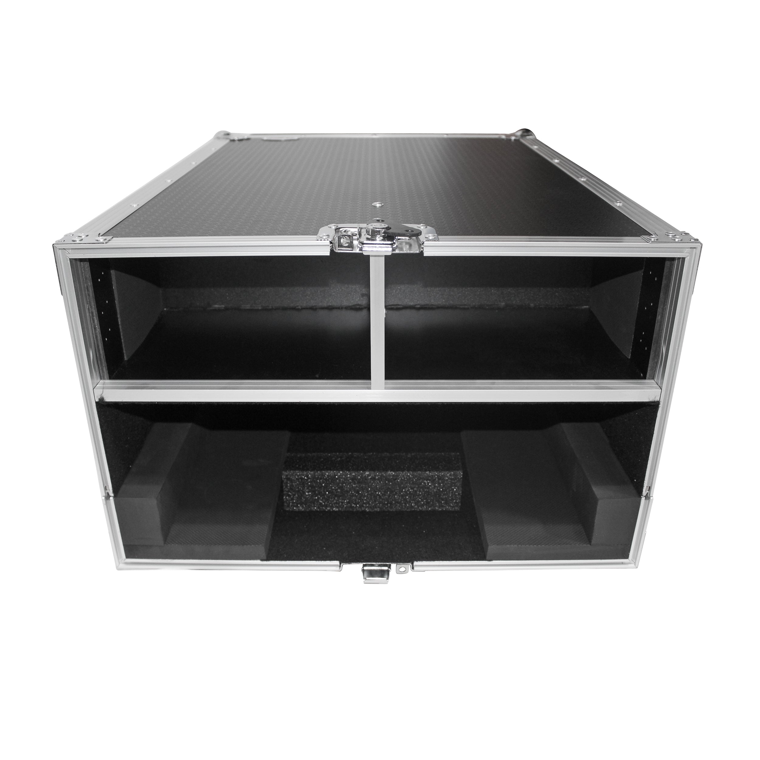 ATA Digital Audio Mixer Flight Case for Yamaha QL1 Mixer CaseConsole with Doghouse compartment and Caster wheels