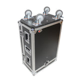 ATA Digital Audio Mixer Flight Case for Yamaha QL1 Mixer CaseConsole with Doghouse compartment and Caster wheels